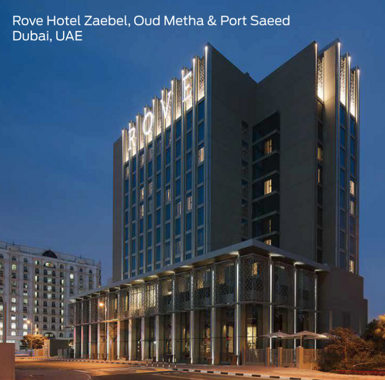 Rove hotel Zaebel Dubai