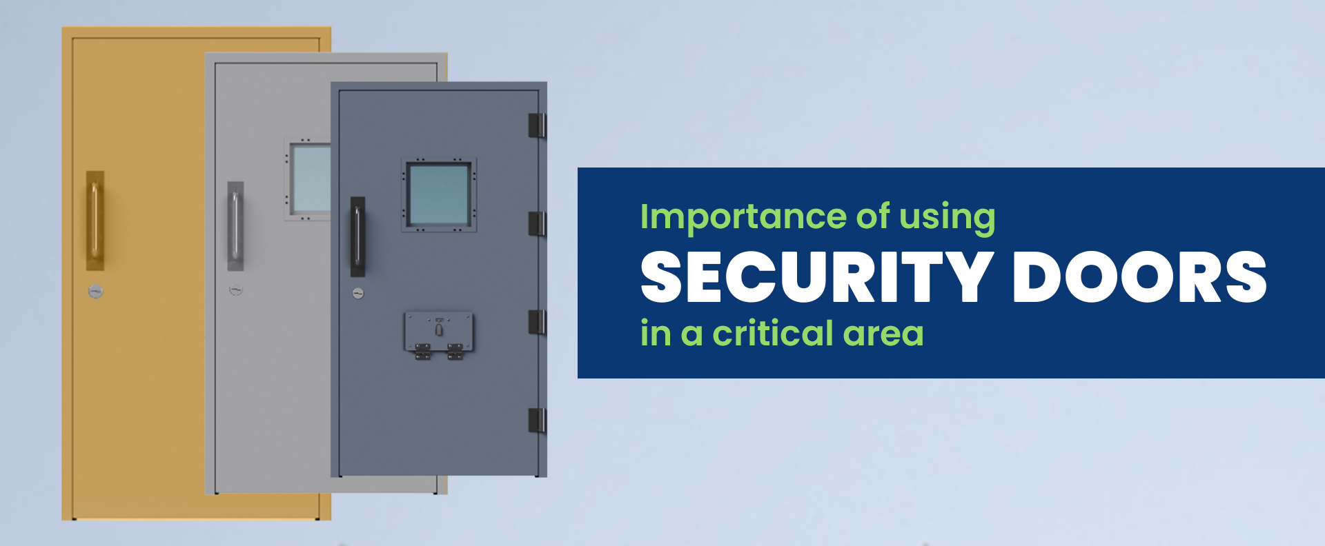 Importance of security doors